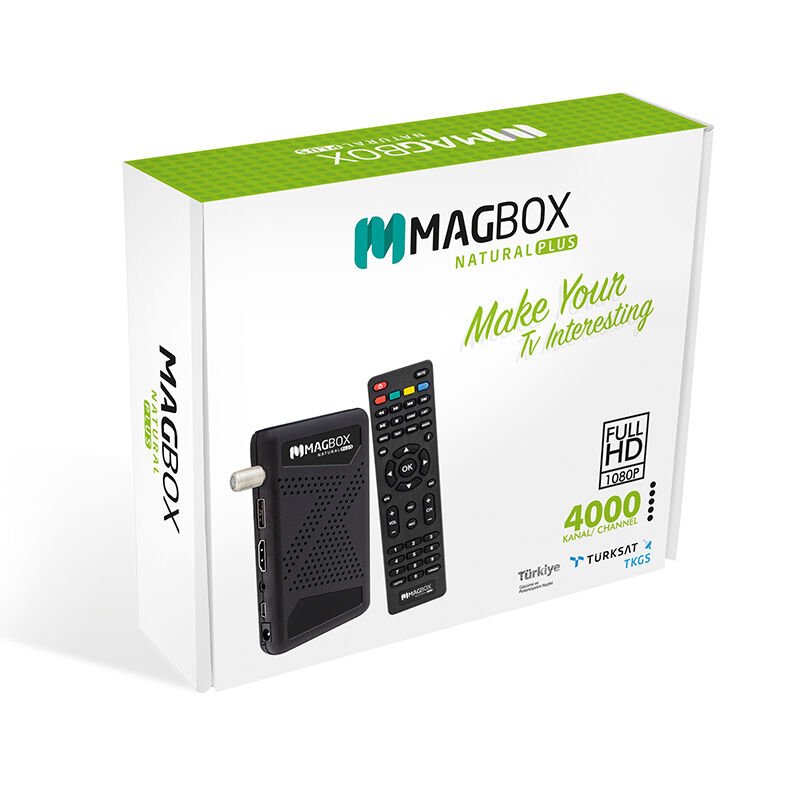 MagBox Natural Hd Uydu Alıcısı