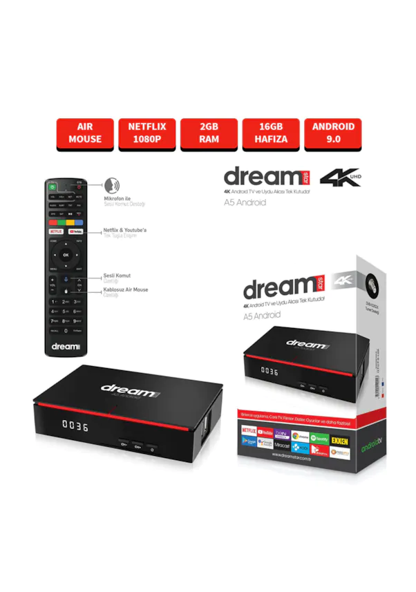 Dreamstar A5 Pro Android Box